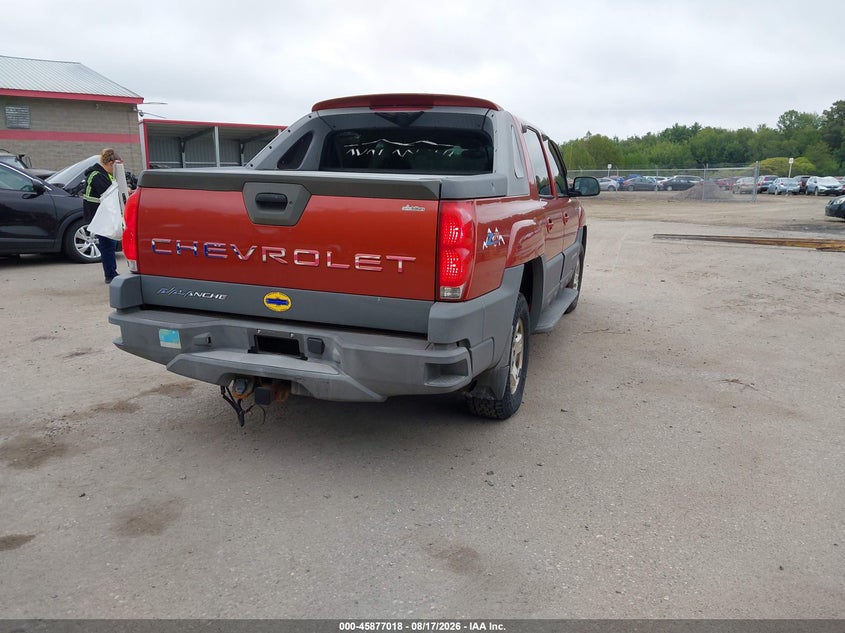 2002 CHEVROLET AVALANCHE — zdjęcie 4