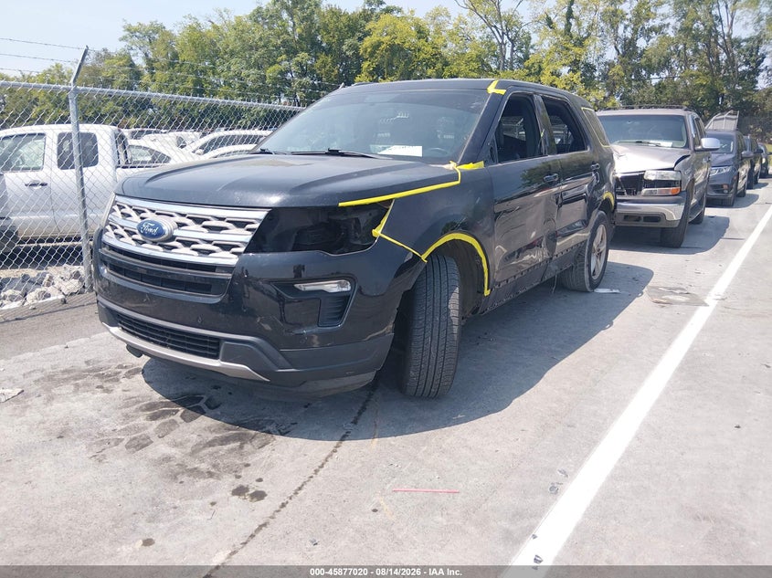 2018 FORD EXPLORER auction photo 2
