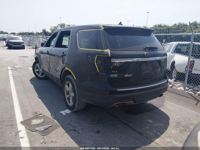 2018 FORD EXPLORER auction photo 3