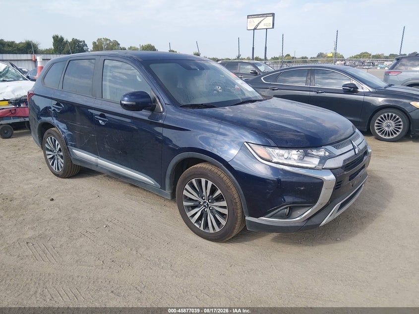2020 Mitsubishi Outlander Le 2.4/Se 2.4/Sel 2.4/Sp 2.4, Правый бок, IAAI, VIN JA4AD3A37LZ007119