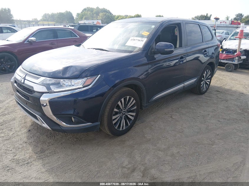 2020 Mitsubishi Outlander Le 2.4/Se 2.4/Sel 2.4/Sp 2.4, Right Side, IAAI, VIN JA4AD3A37LZ007119 — photo 2