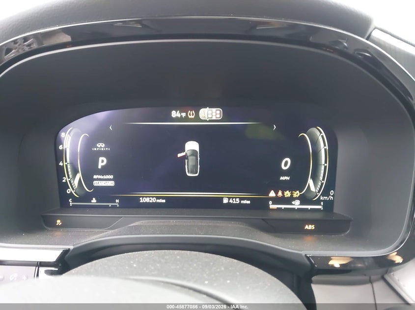 INFINITI QX60 2026 VIN 5N1AL1FR3TC343066