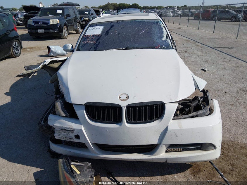 BMW 335I 2008 VIN WBAVB73578VH25528