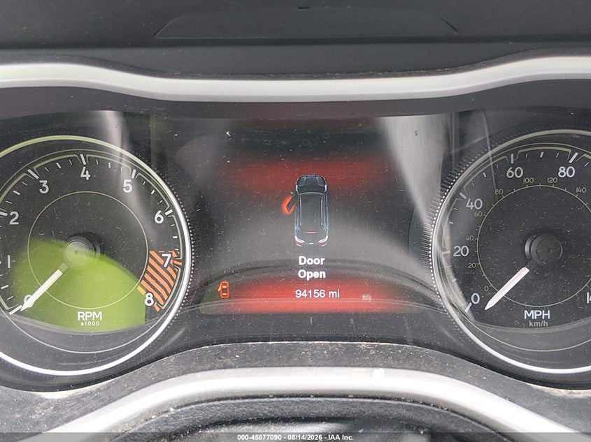 2014 JEEP CHEROKEE SPORT UTILITY VEHICLE 3.2L V-6 DOHC, 271HP