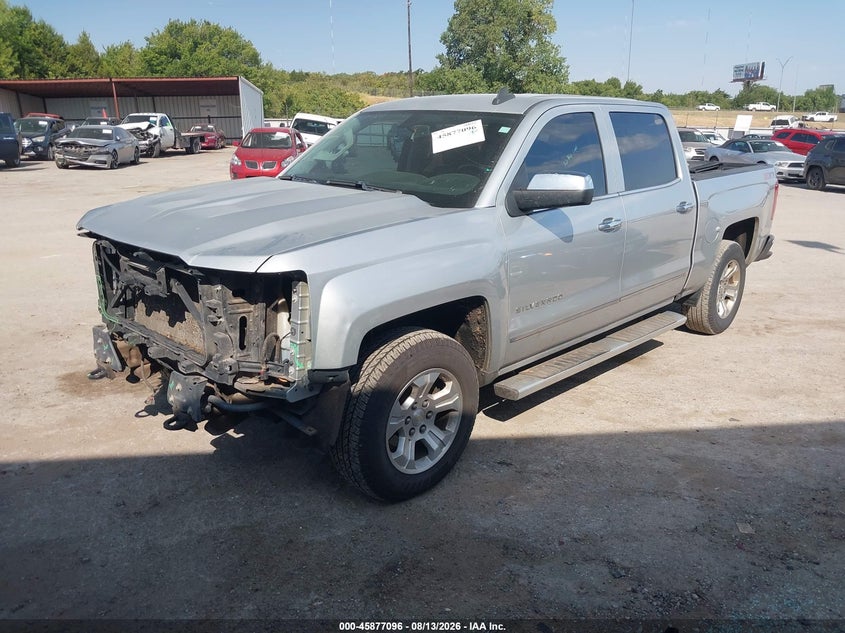 2016 Chevrolet Silverado 1500 Ltz, Удар спереди, IAAI, VIN 3GCUKSEC9GG272336 — фото 2