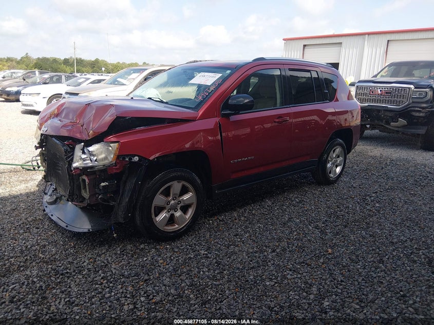 Vin: 1c4njcba4dd109375, lot: 46376101, jeep compass sport 20132