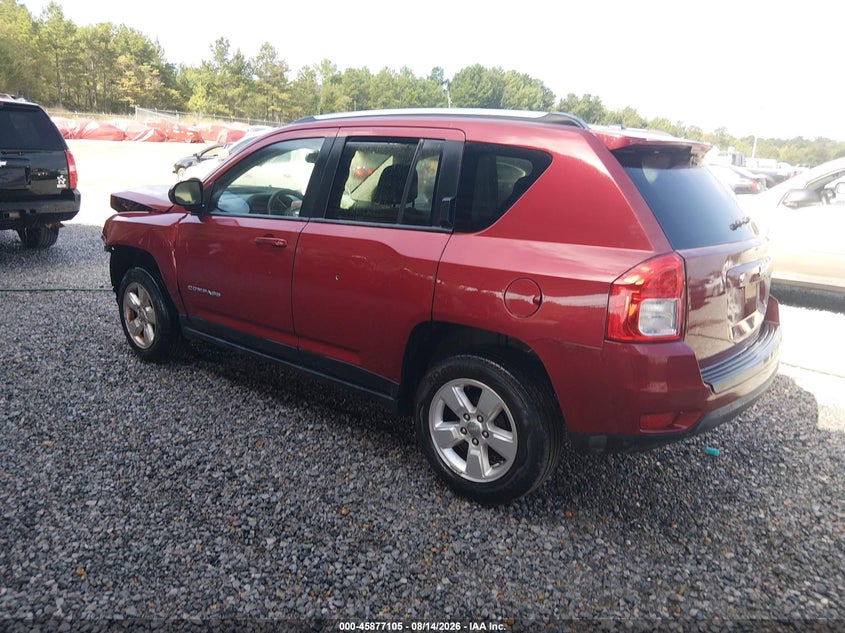 Vin: 1c4njcba4dd109375, lot: 46376101, jeep compass sport 20133