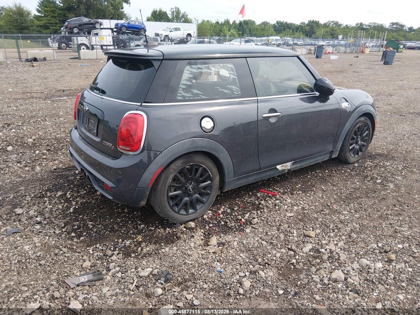 Vin: wmwxp7c58f2a40012, lot: 46376111, mini hardtop cooper s 20154