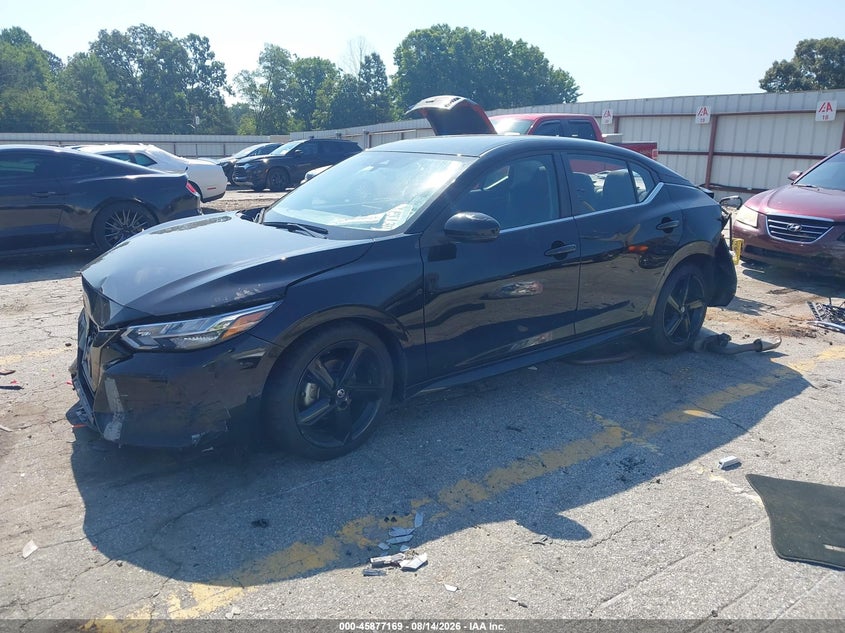 Vin: 3n1ab8dv5ny319025, lot: 46376165, nissan sentra sr xtronic cvt 20222