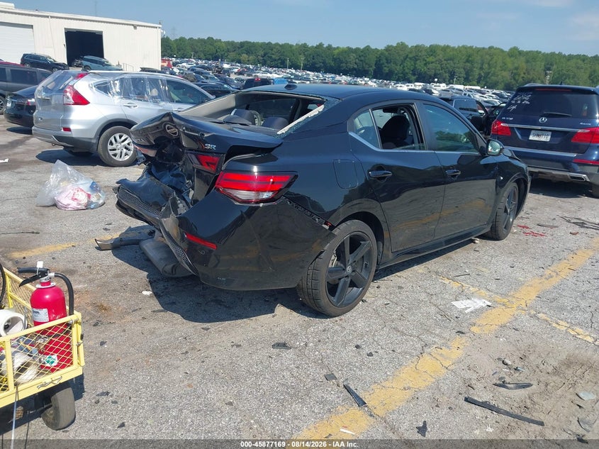 Vin: 3n1ab8dv5ny319025, lot: 46376165, nissan sentra sr xtronic cvt 20224
