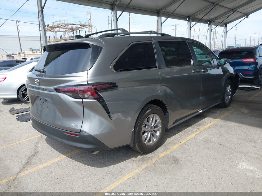 Vin: 5tdyrkecxts333380, lot: 46376202, toyota sienna xle 20264