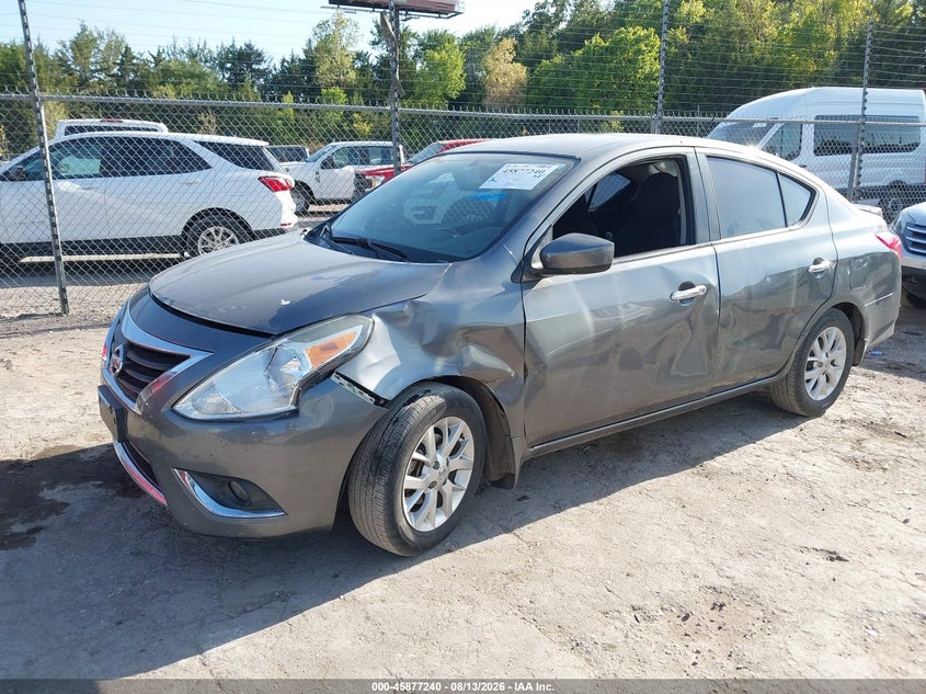 Vin: 3n1cn7apxhl821563, lot: 46376236, nissan versa 1.6 sv 20172