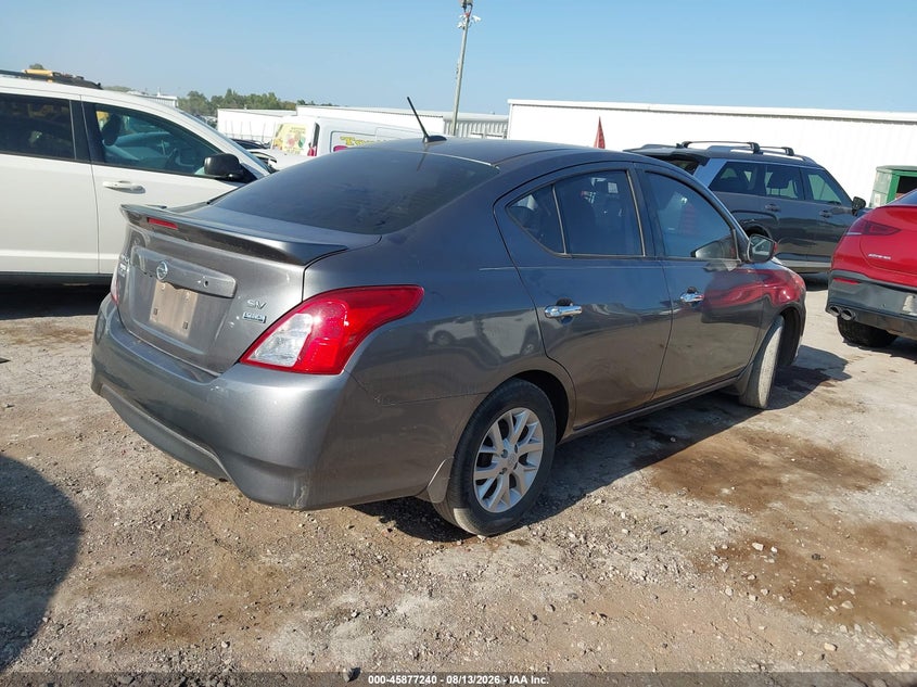 Vin: 3n1cn7apxhl821563, lot: 46376236, nissan versa 1.6 sv 20174