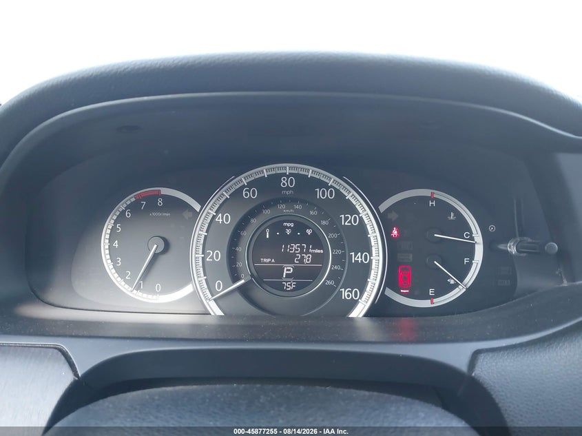 2014 HONDA ACCORD auction photo 7