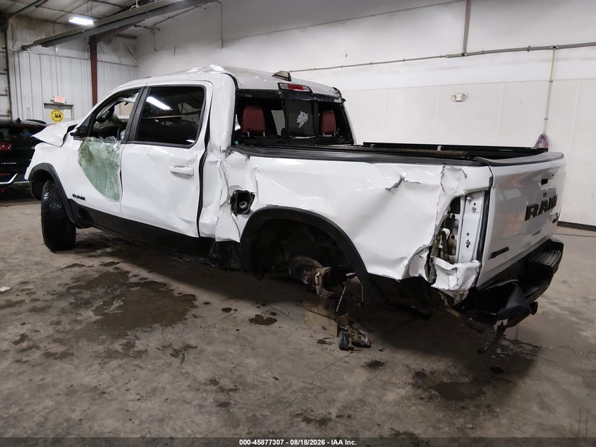 Vin: 1c6srflt8nn437186, lot: 46376303, ram 1500 rebel 20223