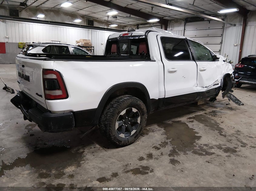 Vin: 1c6srflt8nn437186, lot: 46376303, ram 1500 rebel 20224