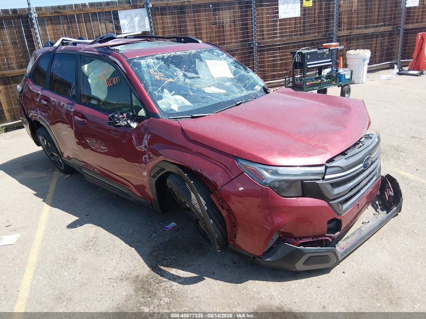 Vin: jf2sldrc9sh436520, lot: 46376331, subaru forester limited 2025 img_1