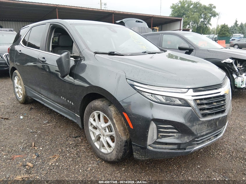 2023 Chevrolet Equinox Fwd 2Fl, Затопление, IAAI, VIN 3GNAXJEG3PS168107