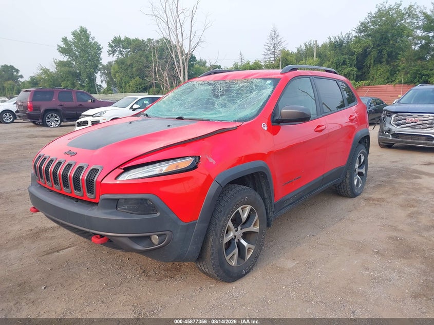 2017 Jeep Cherokee, Крыша, IAAI, VIN 1C4PJMBS0HW590923 — фото 2