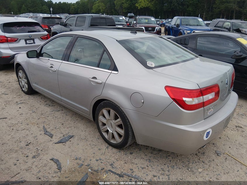 2008 LINCOLN MKZ auction photo 3