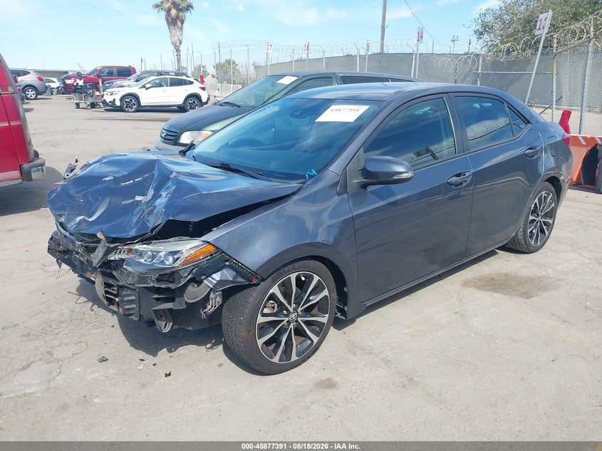 Vin: 5yfburhe9jp769931, lot: 46376387, toyota corolla se 20182