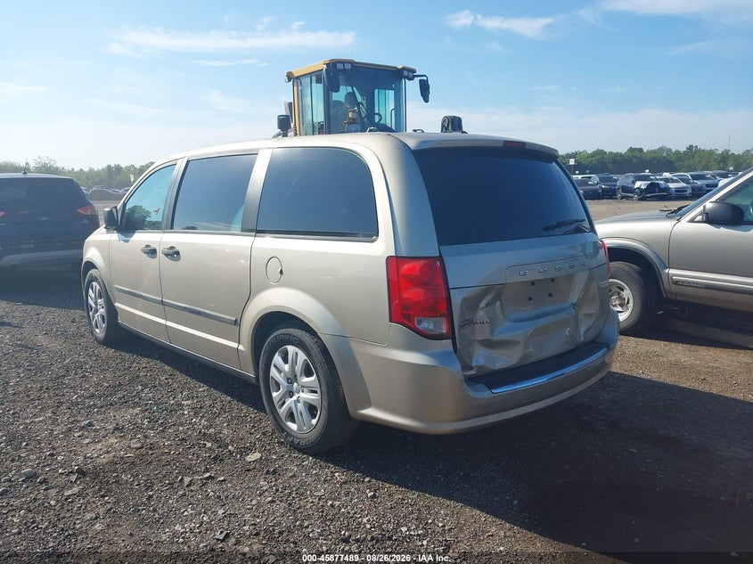 Vin: 2c4rdgbg8fr600049, lot: 46376485, dodge grand caravan american value pkg 20153