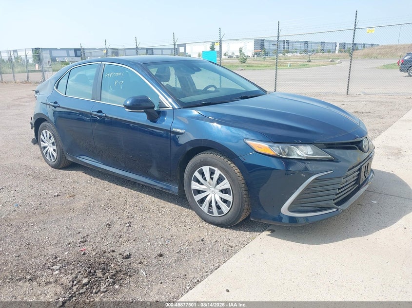 2021 TOYOTA CAMRY auction photo 1