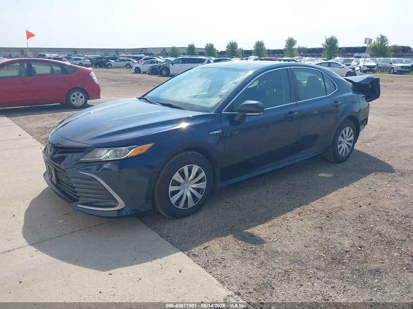 2021 TOYOTA CAMRY auction photo 2