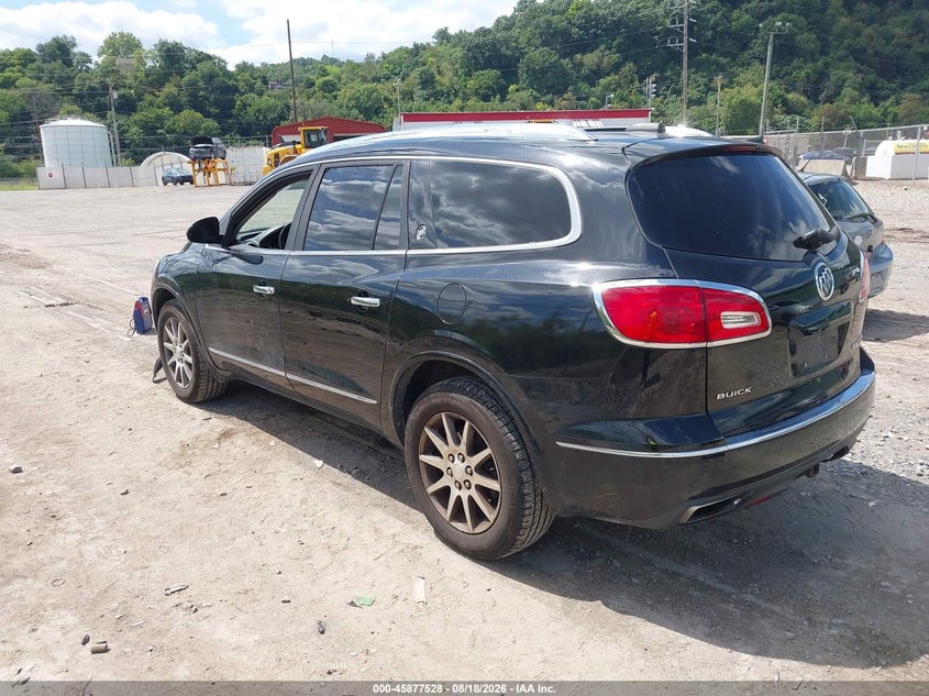 Vin: 5gakvbkd4hj123829, lot: 46376524, buick enclave leather 20173