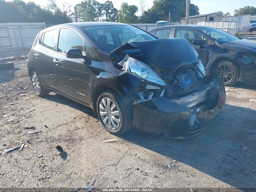 2015 NISSAN LEAF auction photo 1