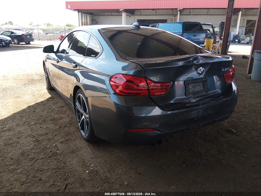 Vin: wba4j1c52jbm11737, lot: 46376545, bmw 430i gran coupe 20183