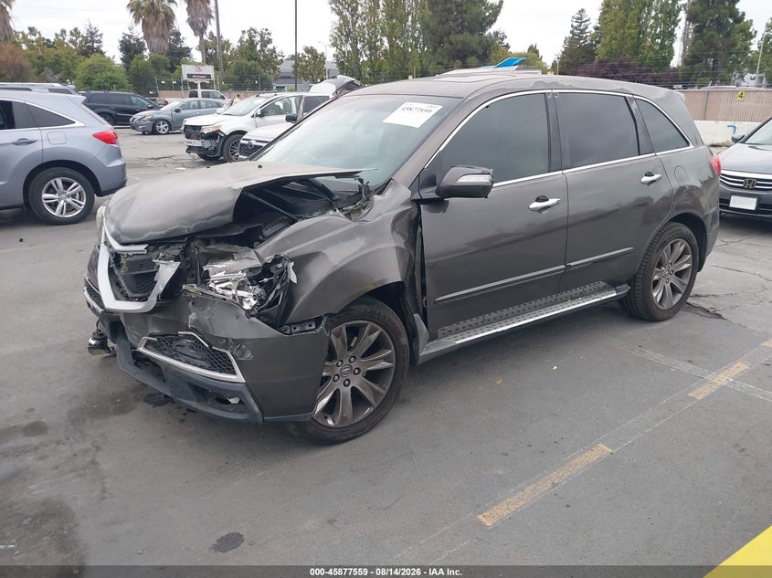 2011 Acura MDX, Normal Wear & Tear, IAAI, VIN 2HNYD2H52BH540381 — photo 2