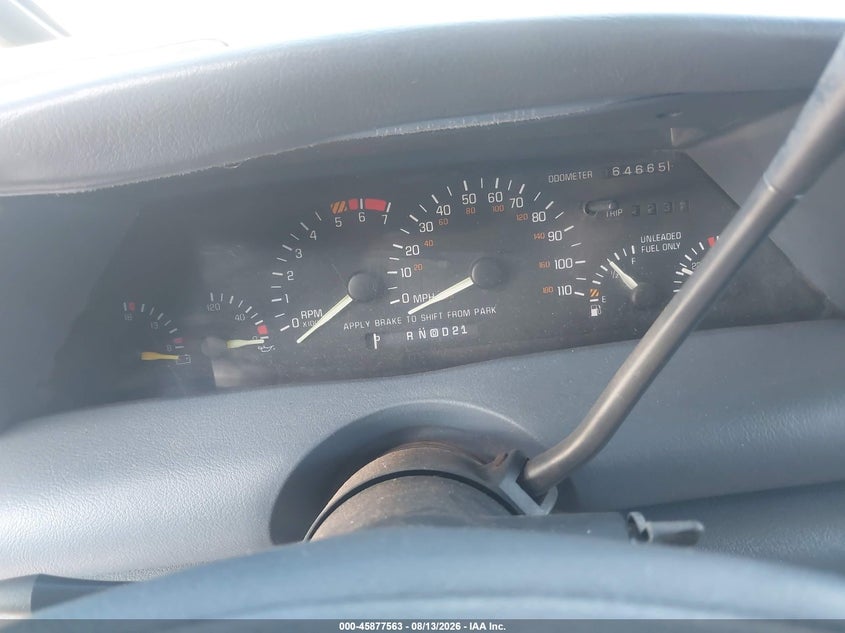 1995 PONTIAC TRANS SPORT auction photo 7