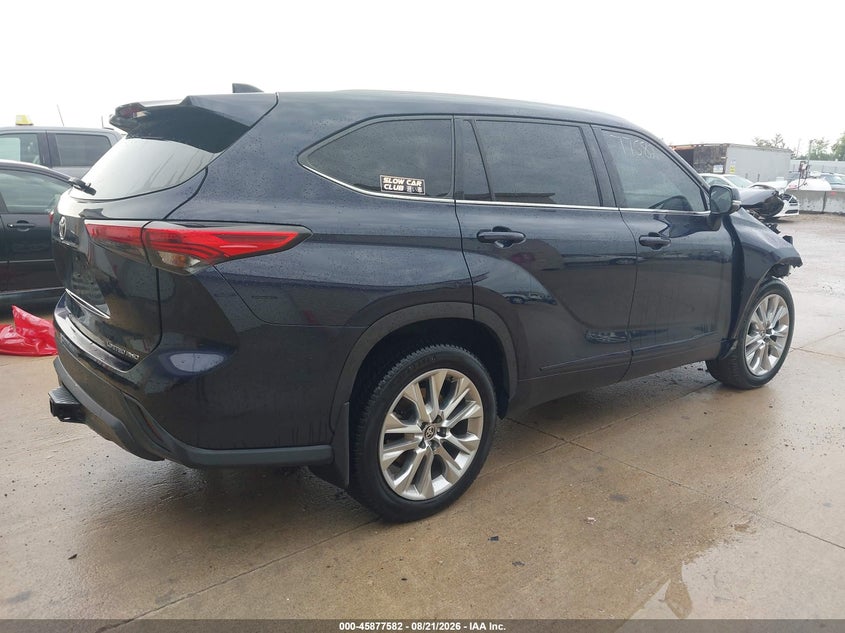 Vin: 5tddzrbh9ls041842, lot: 46376577, toyota highlander limited 20204