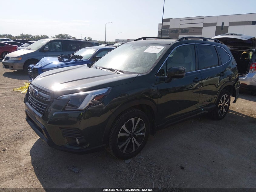 2022 Subaru Forester, Rear, IAAI, VIN JF2SKAPC5NH521816 — photo 2