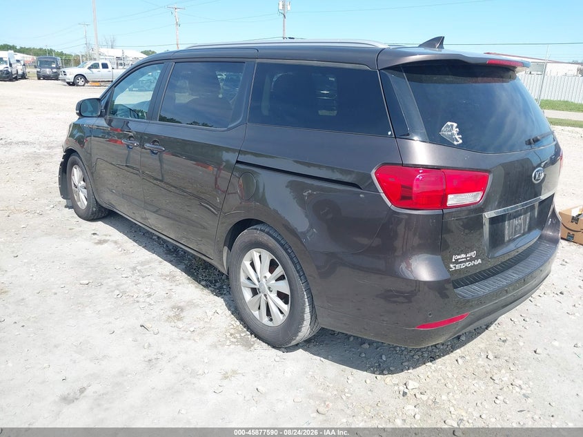 2017 KIA SEDONA auction photo 3