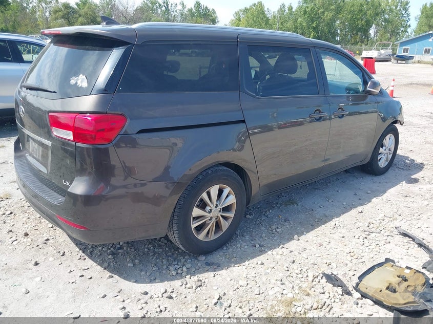 2017 KIA SEDONA auction photo 4