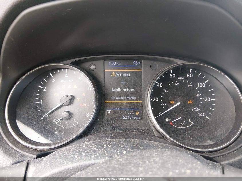 2019 NISSAN ROGUE SPORT UTILITY VEHICLE 2.5L I-4 DOHC, VVT, 170HP