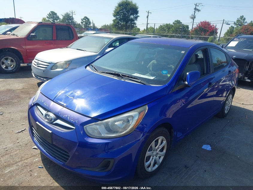 2012 Hyundai Accent, Theft Recovery, IAAI, VIN KMHCT4AE0CU099191 — photo 2
