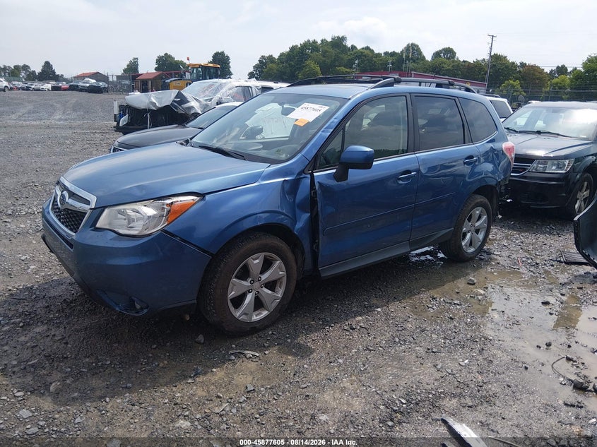 2015 Subaru Forester, Удар ззаду, IAAI, VIN JF2SJADC6FH506248 — фото 2