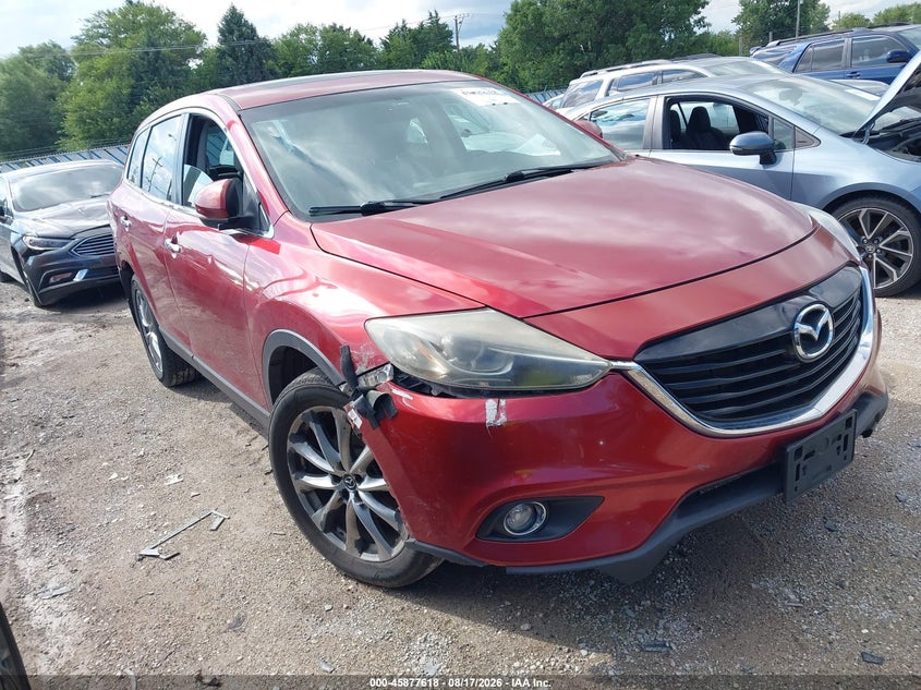 Vin: jm3tb3da6e0427189, lot: 46376614, mazda cx-9 grand touring 20141