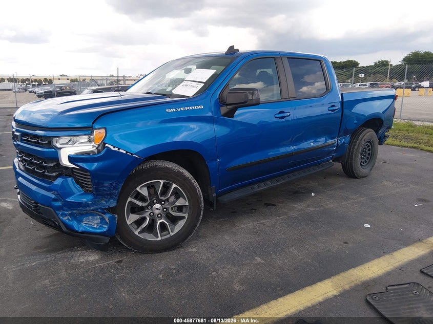 CHEVROLET SILVERADO 1500 2022 VIN 1GCPADED7NZ592482