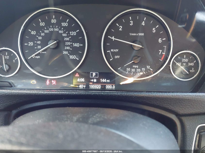 BMW 328I 2014 VIN WBA3B5G57ENS08762