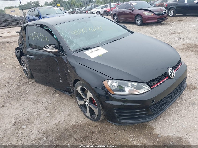 2017 VOLKSWAGEN GOLF GTI S 4-DOOR