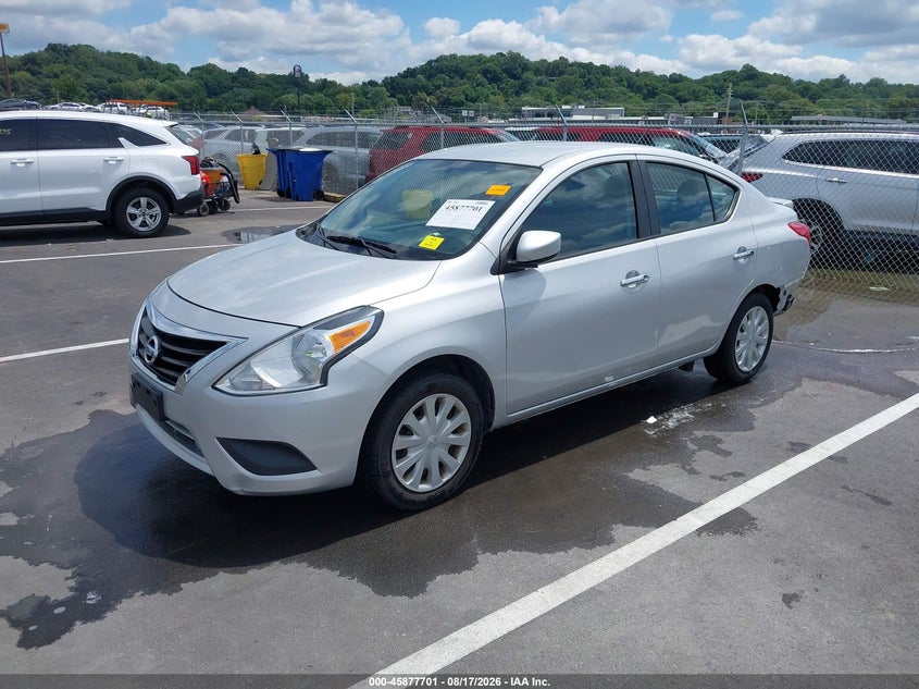 2017 Nissan Versa, Rear, IAAI, VIN 3N1CN7AP2HK452218 — photo 2
