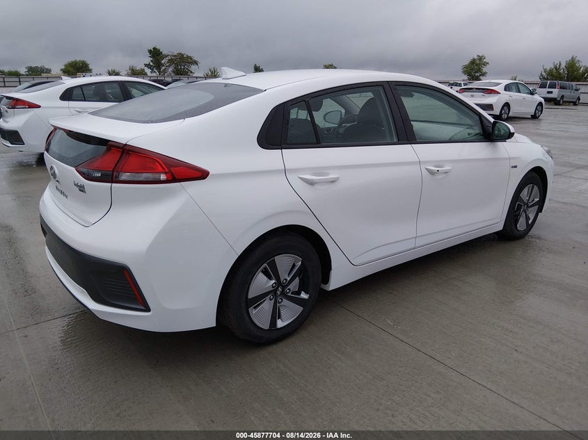 Vin: kmhc65lc0lu233187, lot: 46376700, hyundai ioniq hybrid blue 20204