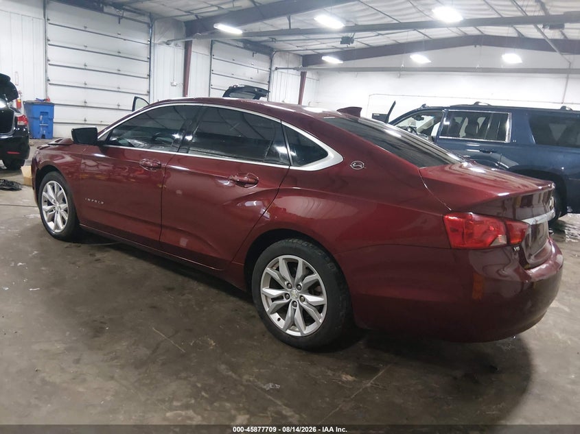 Vin: 2g1105s38h9103945, lot: 46376705, chevrolet impala lt 20173