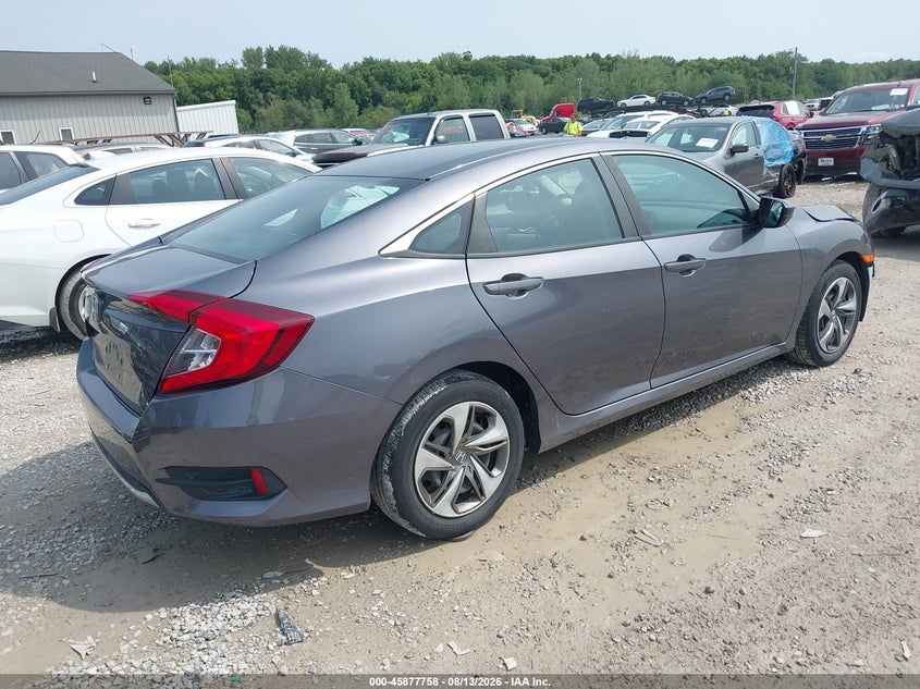 2021 HONDA CIVIC SEDAN 2.0L I-4 DOHC, VVT, 158HP