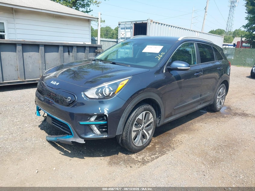 Vin: kndcc3lg6n5141924, lot: 46376873, kia niro ev ex 20222