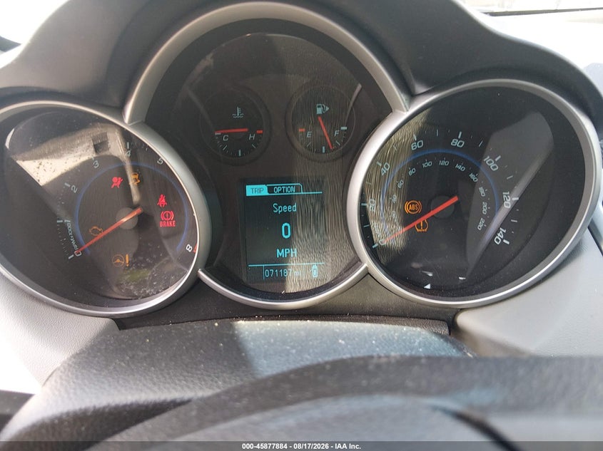 CHEVROLET CRUZE 2013 VIN 1G1PA5SH0D7138686